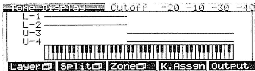 ROLAND D-70 - Pour régler le mode de clavier - 1