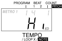 ROLAND DB-88 - Tempo Setting in the Tap Mode - 2