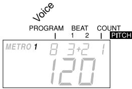 ROLAND DB-88 - (available in the Metronome and Tap modes) - 1