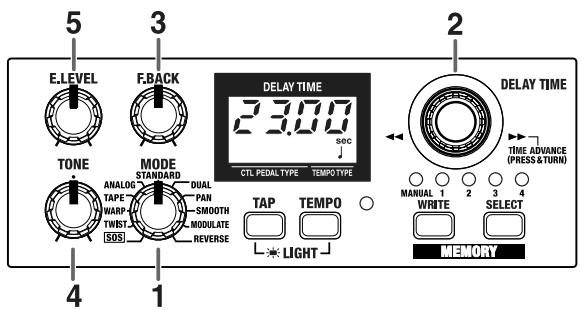 ROLAND DD-20 - Panel Operation - 1