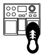 ROLAND DD-20 - MEMORY/TAP Pedal Operation (Tap Input) - 1