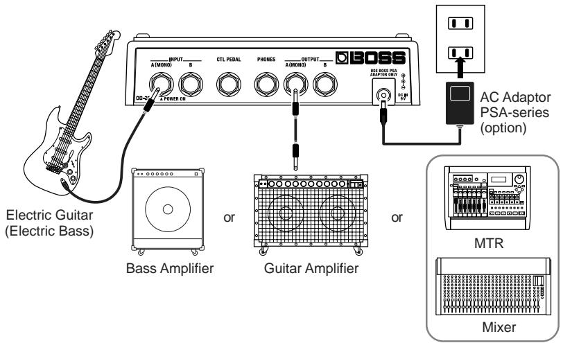 ROLAND DD-20 - Mono Connection - 1