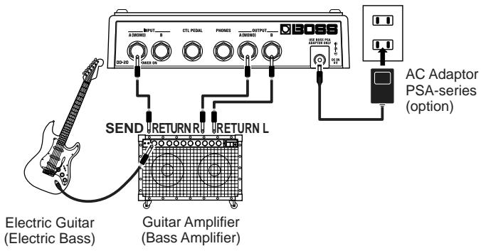 ROLAND DD-20 - Mono Send/Stereo Return - 1