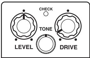 CHECK TONE LEVEL DRIVE