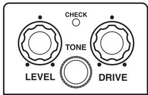 CHECK TONE LEVEL DRIVE