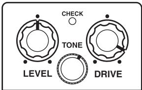 CHECK TONE LEVEL DRIVE