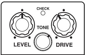 CHECK TONE LEVEL DRIVE