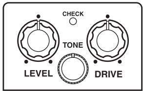 CHECK TONE LEVEL DRIVE
