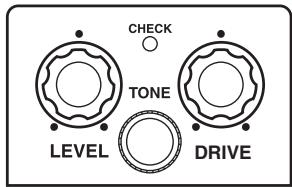 CHECK TONE LEVEL DRIVE