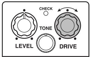 CHECK TONE LEVEL DRIVE