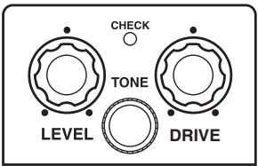 CHECK TONE LEVEL DRIVE