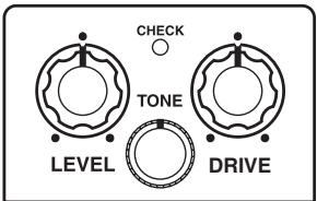CHECK TONE LEVEL DRIVE