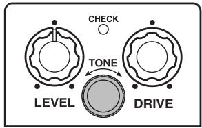 CHECK TONE LEVEL DRIVE