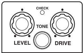 CHECK TONE LEVEL DRIVE