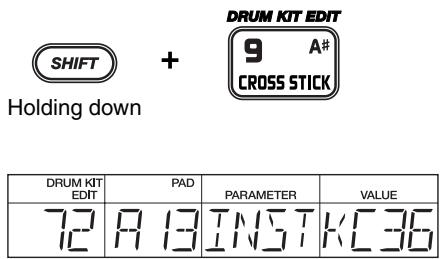 ROLAND DR-670 - Chapter 8 Creating Your Own Favorite Drum Kits (Drum Kit Edit Mode) - 1