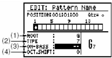 ROLAND DR-880 - <4> Запись послед. аккордов - 1