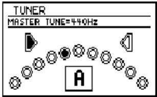 TUNER MASTER TUNE=440Hz