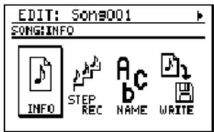 ROLAND DR-880 - Установите курсор на "SONG" и нажмите [ENTER]. - 1