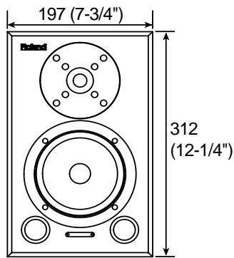 ROLAND DS-50A - Dimensions - 1