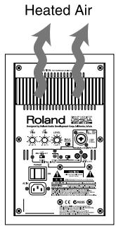ROLAND DS-50A - Important Notes on Placement - 1