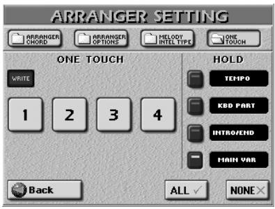 ROLAND E-80 - Programming your own One Touch settings (WRITE) - 1