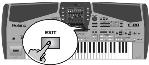 ROLAND E-80 - Parameters of the remaining types (Room1\~Pan Delay) - 1