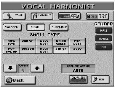 ROLAND E-80 - Small settings - 1