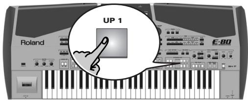 ROLAND E-80 - Equalizers for the Keyboard parts - 1
