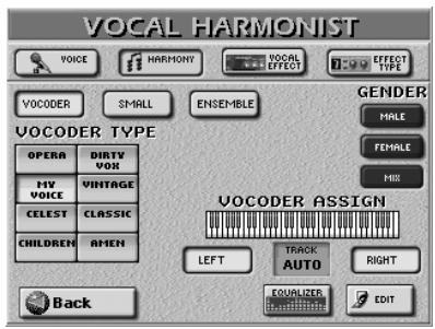 ROLAND E-80 - Using the Vocoder - 2
