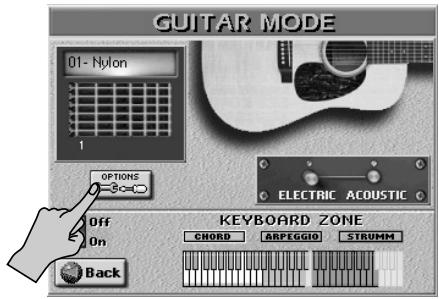 ROLAND E-80 - Guitar Mode Options - 1