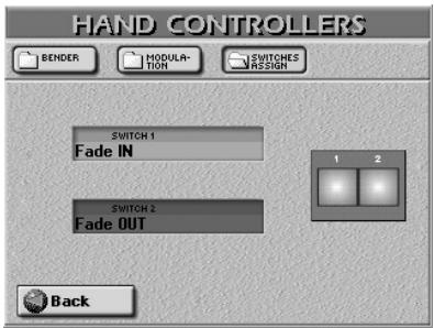 ROLAND E-80 - ASSIGN SW buttons - 2