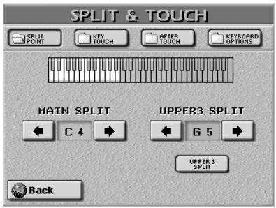 ROLAND E-80 - ■Setting the split point - 3