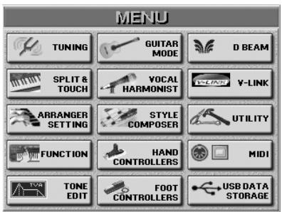 ROLAND E-80 - General settings - 1