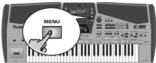 ROLAND E-80 - Starting with all tracks of an existing Style - 1