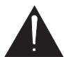 ROLAND E-80 - CAUTION - 1