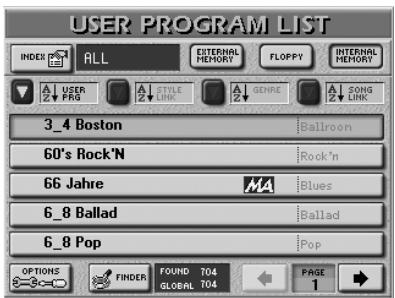 ROLAND E-80 - Editing an Index - 2