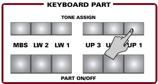 ROLAND E-80 - ■ Choosing sounds manually - 1