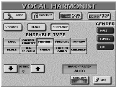 ROLAND E-80 - Adding harmonies to your singing - 3
