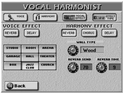 ROLAND E-80 - ■Reverb for HARMONY EFFECT - 1