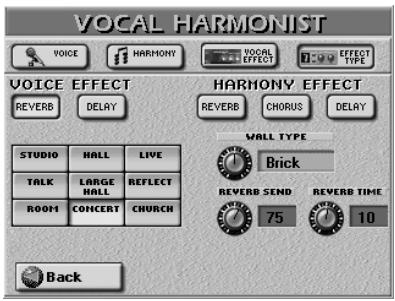 ROLAND E-80 - And now... the Vocal Harmonist effects - 2