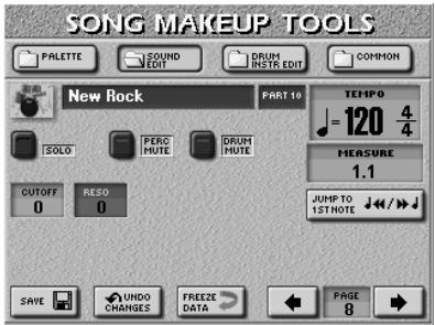 ROLAND E-80 - SOUND EDIT for Drum Sets - 1