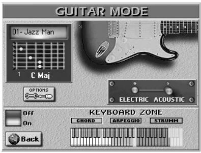 ROLAND E-80 - Selecting guitar sounds - 1