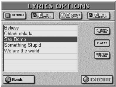 ROLAND E-80 - Adding Lyrics to a song - 3