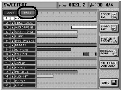 ROLAND E-80 - ■Muting tracks - 1