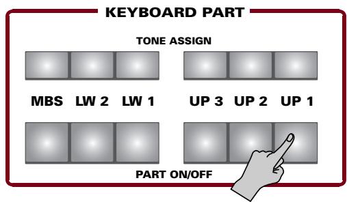 ROLAND E-80 - Playing with an Upper and/or Lower part - 1