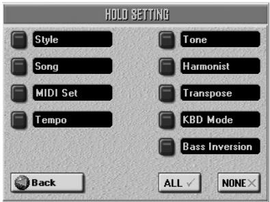 ROLAND E-80 - Selectively loading User Program settings (User Program Hold) - 2
