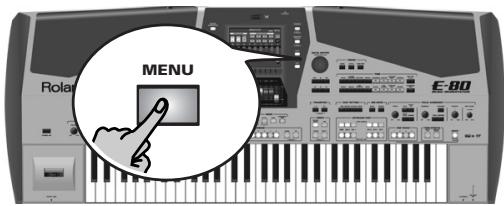 ROLAND E-80 - Scale Tuning - 1
