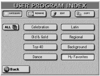 ROLAND E-80 - Editing an Index - 3