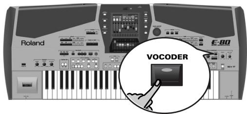 ROLAND E-80 - Using the Vocoder - 1
