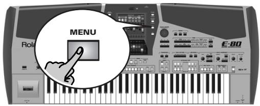 ROLAND E-80 - Editing individual Style events (Style Micro Edit) - 1